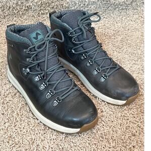 Forsake Thatcher Mid Waterproof Hiking Sneaker Boots Leather Gunmetal 9.5